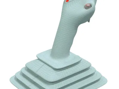 Airbus Sidestick 3D model