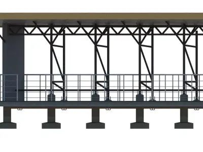 Bus Stop 3D print model