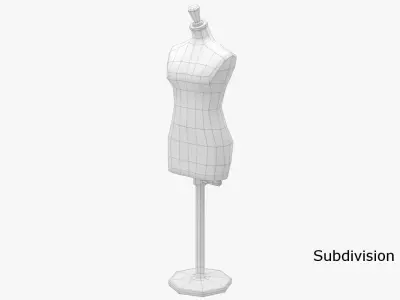 Mannequin 1 3D model