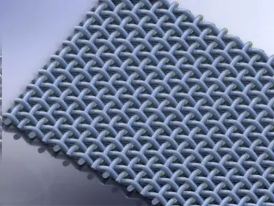 Wire screen Free 3D model