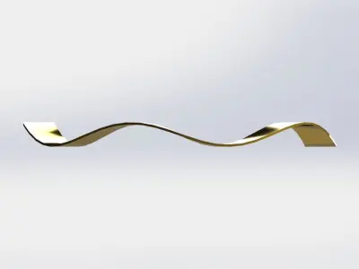 Pressure Washer Diameter 28 x 025 mm - Arruela de Pressao 3D model