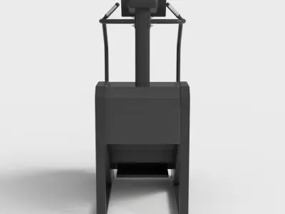 COMMERCIAL STAIR CLIMBER Low-poly 3D model