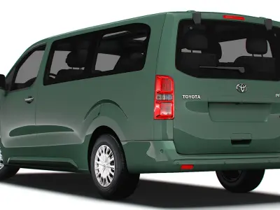 Toyota ProACE Verso Electric Long 2024 3D model