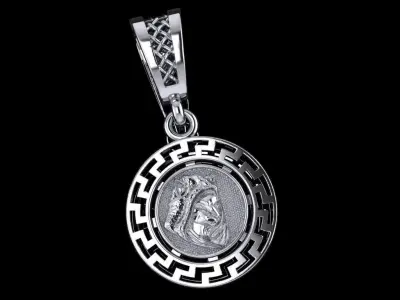 pendant cat assassin Free 3D print model