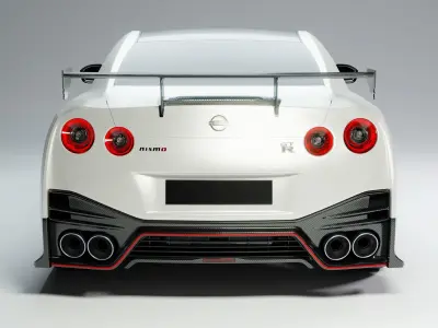 Nissan GTR R35 nismo Special Edition 2022 Free 3D model
