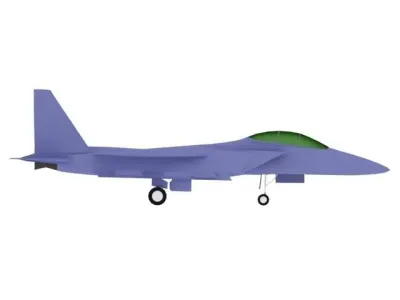 AIRCRAFT f15e 3D model