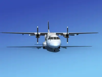 Casa CN-235 Unmarked 2 3D model