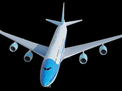 747-8 Airforce One 3D model