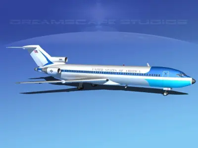 Boeing C-22  3D model