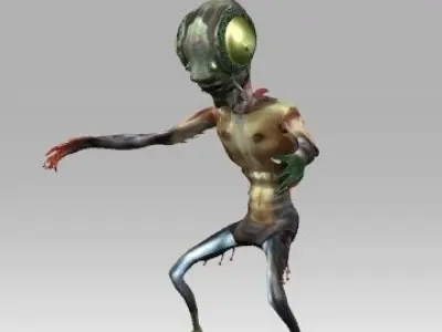 Alien creature 1 3D model