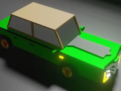 osmari car Free 3D model