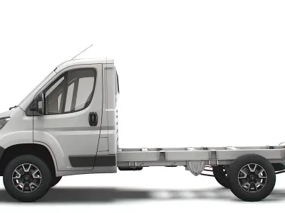 Vauxhall Movano Chassis Truck Single Cab 3450WB 2022 3D model