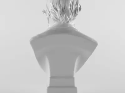 Charles Robert Darwin 3D print model