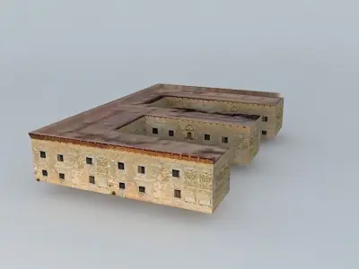 Casas Reales Museum Santo Domingo Free 3D model