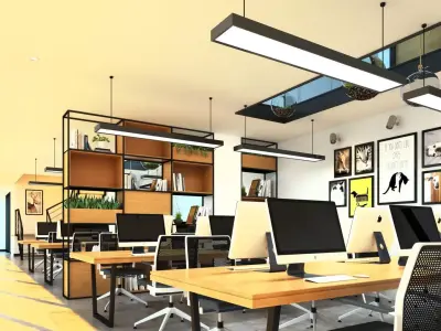 Pet Company Office 3D model