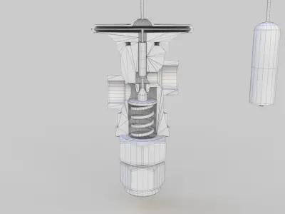 Thermal Expansion Valve 3D model