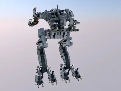 Lego Robot  3D model