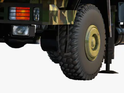 Military truck SX2110 3D model