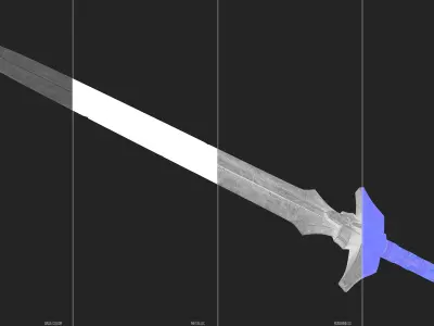 Sword - DF Low-poly 3D model