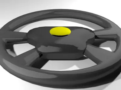 Steering - commercial type 3D model