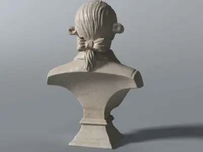 Mozart Bust 3D model