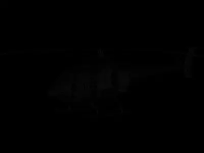 Helicopter Mi Mil 34 Low-poly 3D model