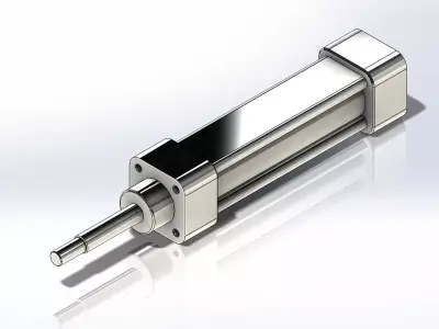 Cylinder Micro 0047010040 - Cilindro Micro 0047010040 3D model