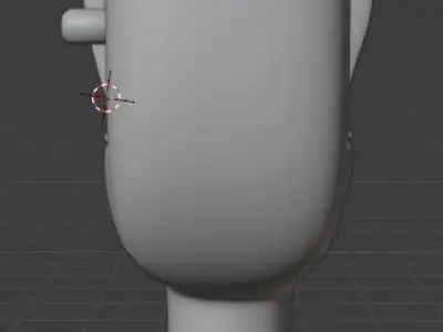 Toilet Free 3D model purchase