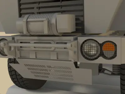 caiman mrap 3D model