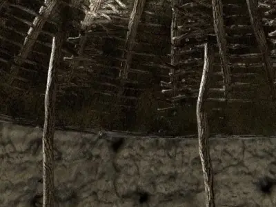 Prehistoric Settlement - Neolithic Crannog 3D model