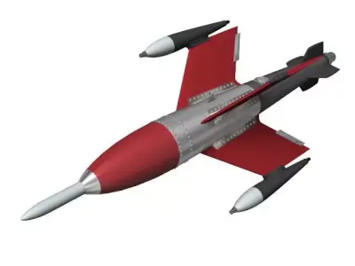 Ruhrstahl X-4 3D model