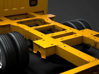 Renault Master CrewCab DW E20 Chassis 2020 3D model