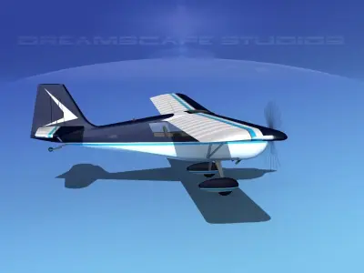 Bellanca Citabria 7KC V11 3D model