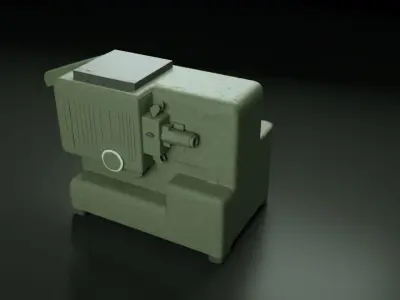 cinema machine Free 3D model