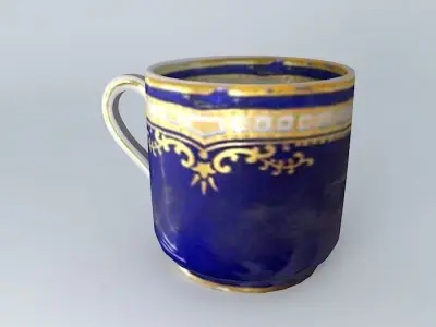 TITANIC1st Class Tea Cup Relic Free 3D model