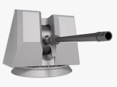 76MM Strales 3D model 3D model