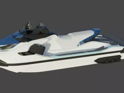 Ski-Jet 3D model