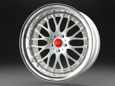 BBS wheels 3D model