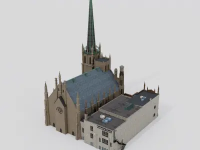Fort Street Presbyterian Church 3D model