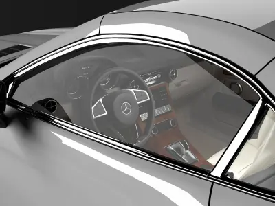 Mercedes SLC 300 Free 3D model