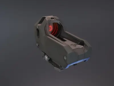 Mepro m22 Reddot Low-poly 3D model