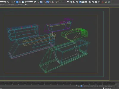 RECEPTIONS 3DS MAX 2015 5 MODEL 3D model