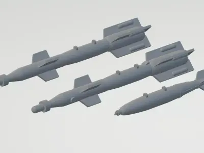 MK-81 BASED BOMBS 1-72 SCALE MODEL 3D print model