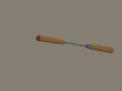 Nunchucks 3D model