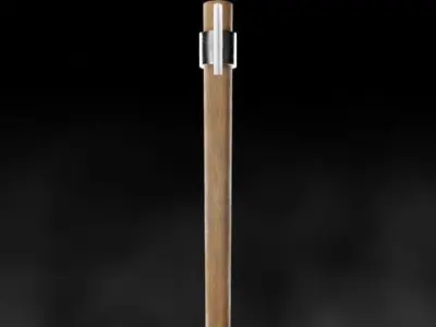 Tomahawk Axe Game Ready PBR Low-poly 3D model Free low-poly 3D model