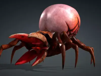 Spider Monster-V1a 3D model
