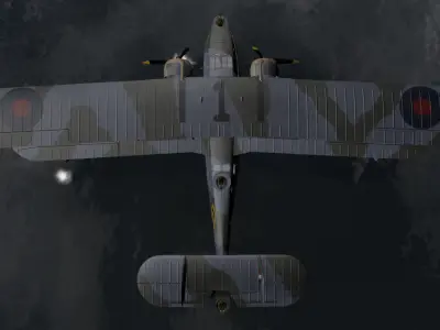 Supermarine Stranraer Mk-1 3D model