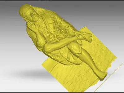 SHRI SAI BABA 3D model