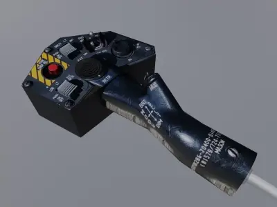 Black Hawk UH-60 Throttle 3D model