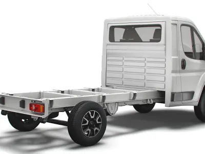 Opel Movano Chassis Truck Single Cab 3450WB 2022 3D model